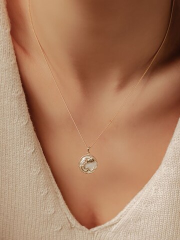 Hey Happiness Kette 'Aquarius'‌‌‌‌‌‌‌‌‌ in Gold: Vorderseite