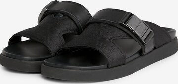 Calvin Klein Pantolette 'ICONIC' i svart