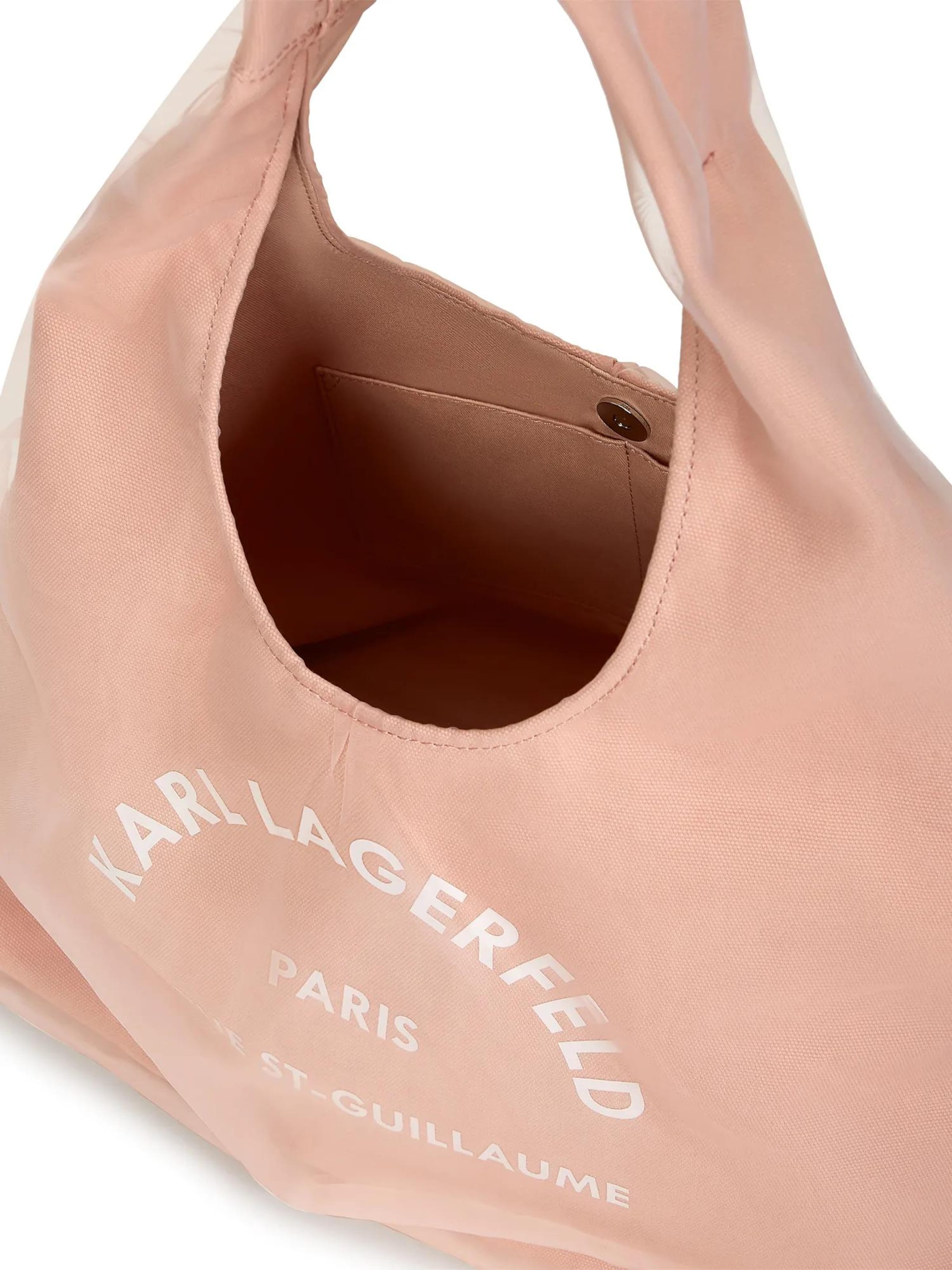 Karl Lagerfeld Shopper táska 'Rue St-Guillaume' - rózsaszín