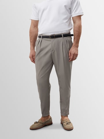 Effilé Pantalon à pince Antioch en beige : devant
