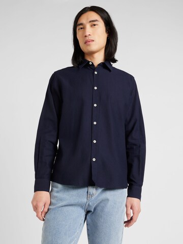 Coupe regular Chemise s.Oliver en bleu : devant