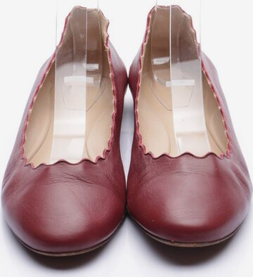 Chloé Flats & Loafers in 36,5 in Red