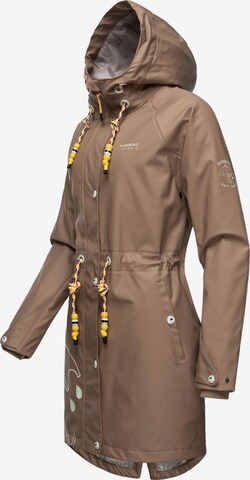 MARIKOO Raincoat in Brown