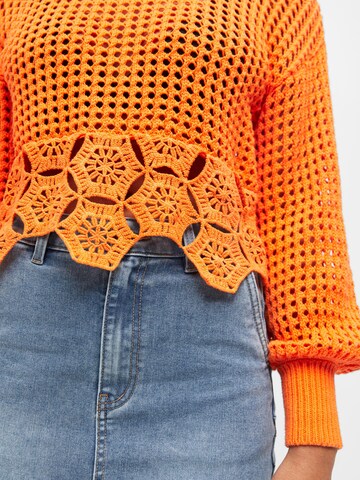 OBJECT Sweter 'Carome' w kolorze pomarańczowy