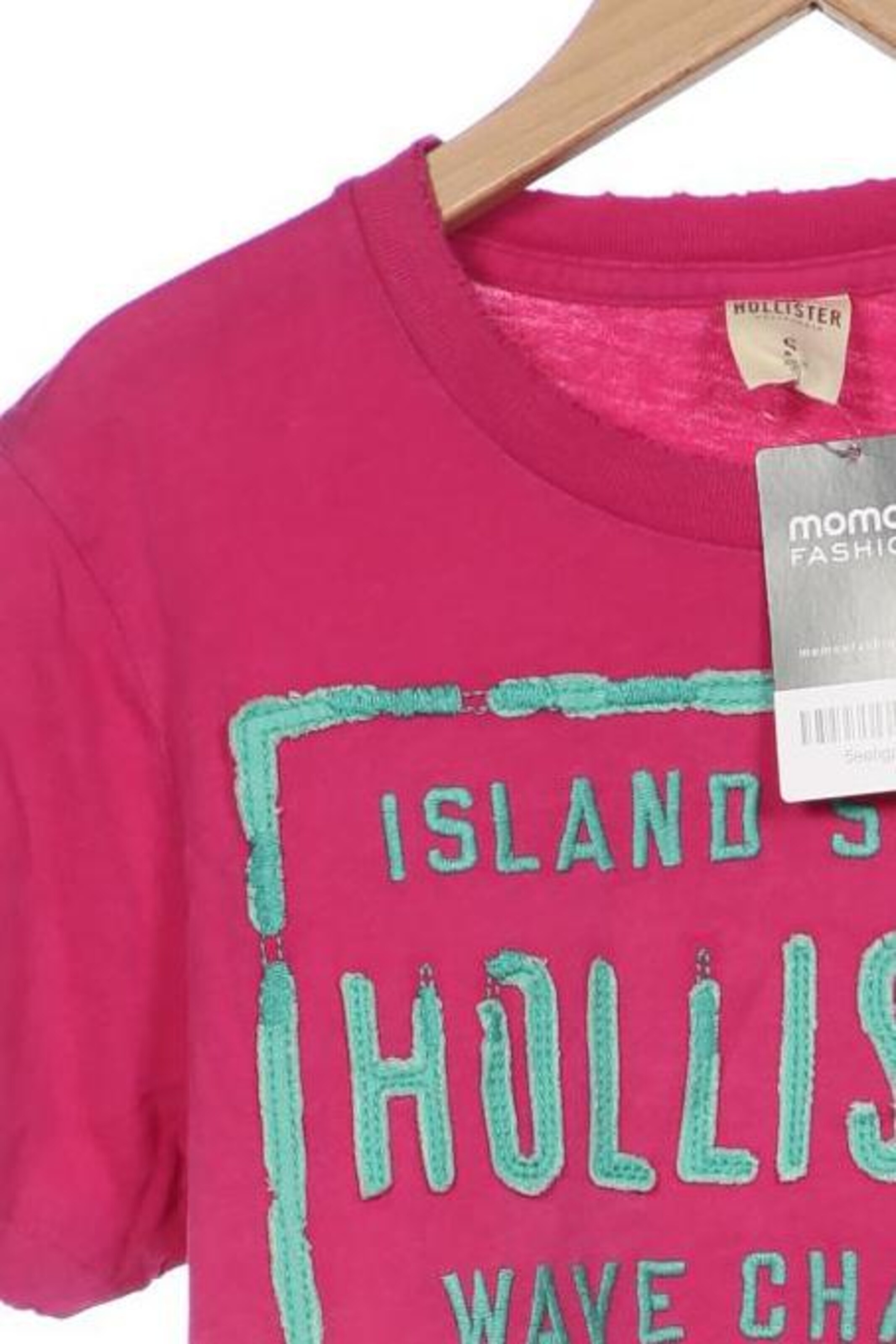 HOLLISTER Top & Shirt in S in Pink