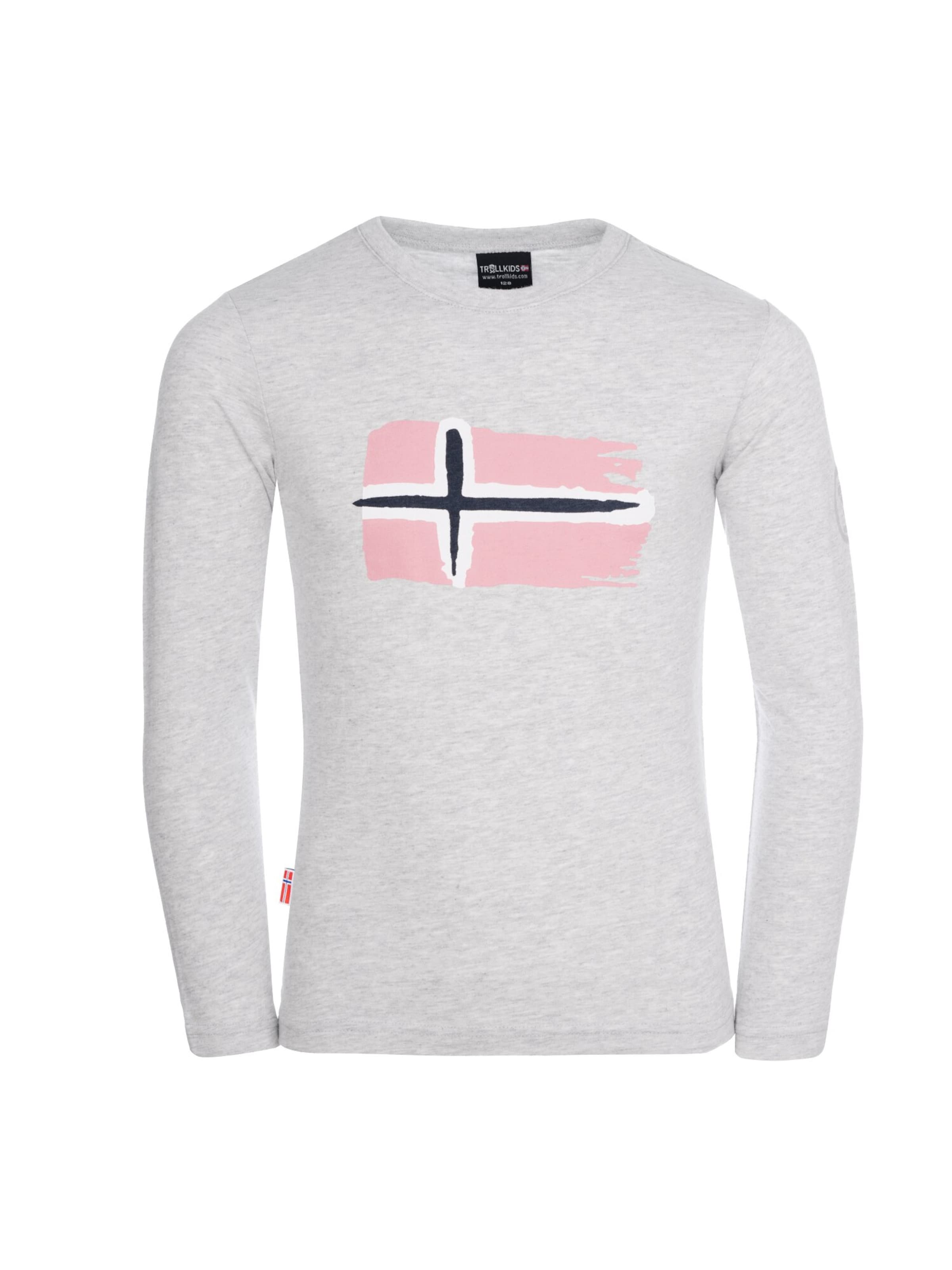 TROLLKIDS Performance Shirt in Grey: front