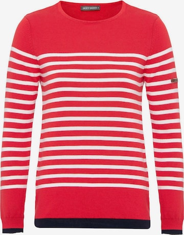 Jacey Quinn Neulepaita värissä punainen: etupuoli