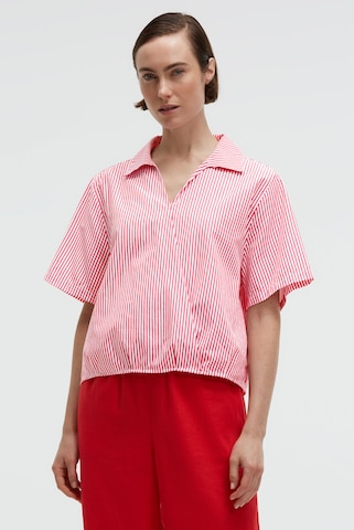 SENSES.THE LABEL Bluse in Rot: Vorderseite