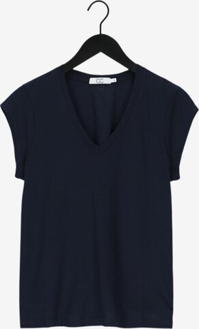 Coster Copenhagen Top ' CC ' w kolorze niebieski: przód