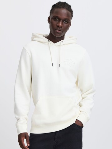Sweat-shirt BLEND en blanc : devant