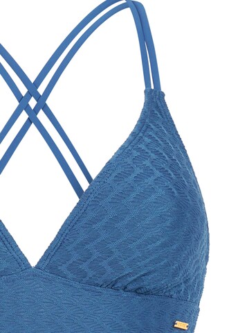 PROTEST Triangel Bikinitop 'MIXSuperas'‌‌‌‌‌ in Blau