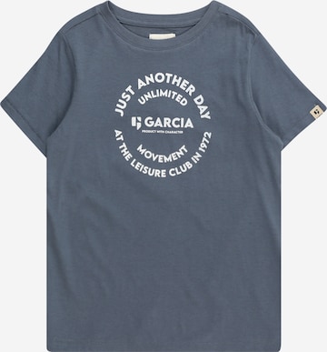 T-Shirt GARCIA en bleu : devant