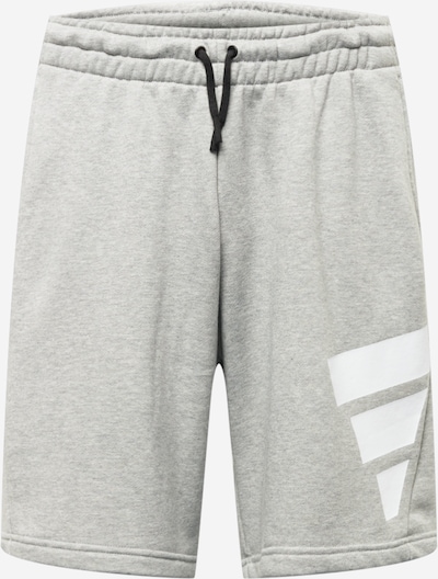 szürke melír / fehér ADIDAS PERFORMANCE Sportnadrágok, Termék nézet
