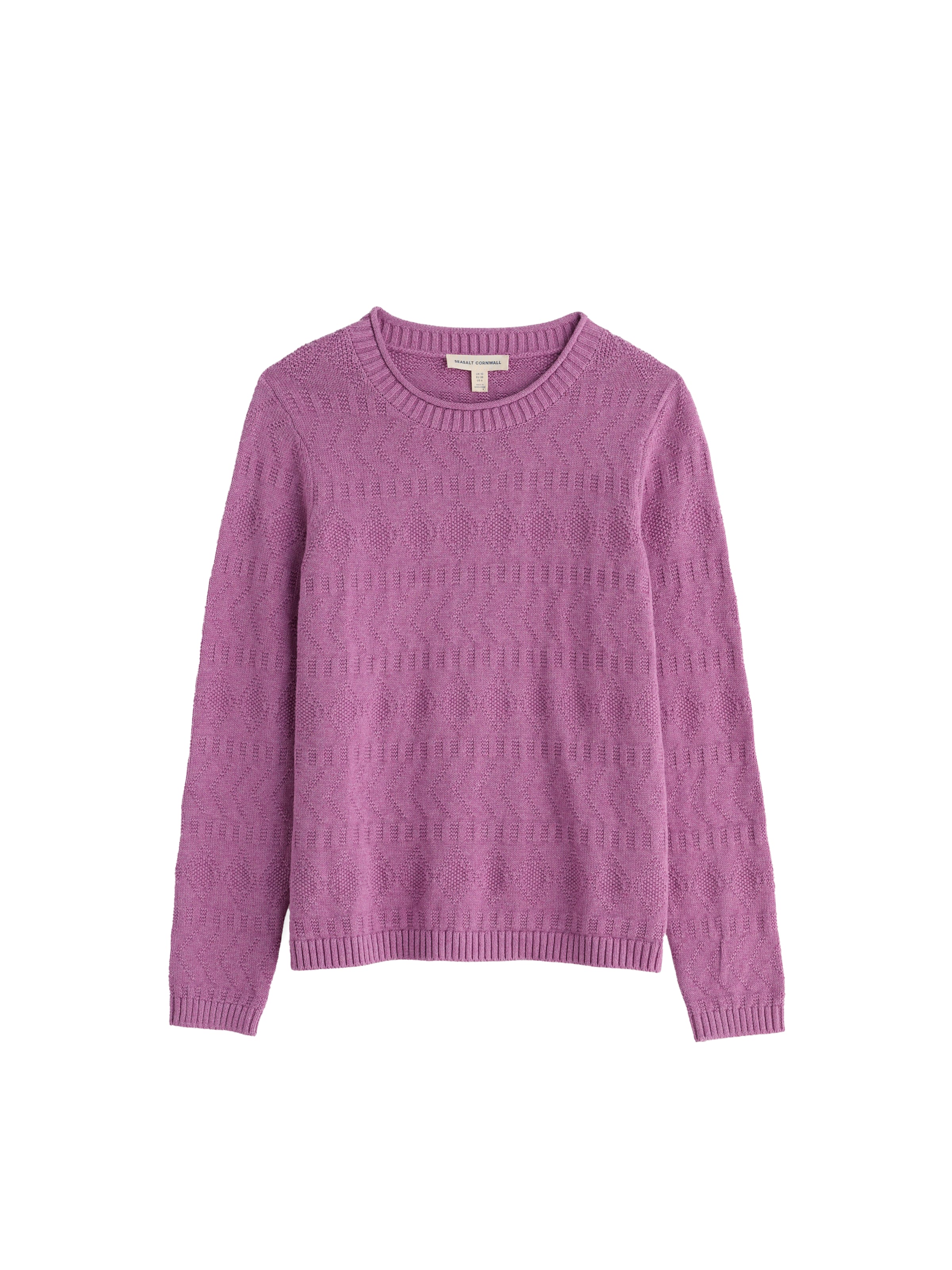 Seasalt Cornwall Pullover 'Kinter' in Lila: Vorderseite