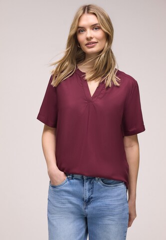 STREET ONE Blouse in Red: front