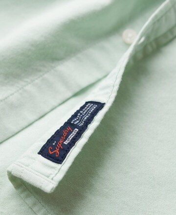 Superdry Regular fit Overhemd in Groen