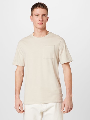 Only & Sons Shirt 'ROY' in Beige: voorkant