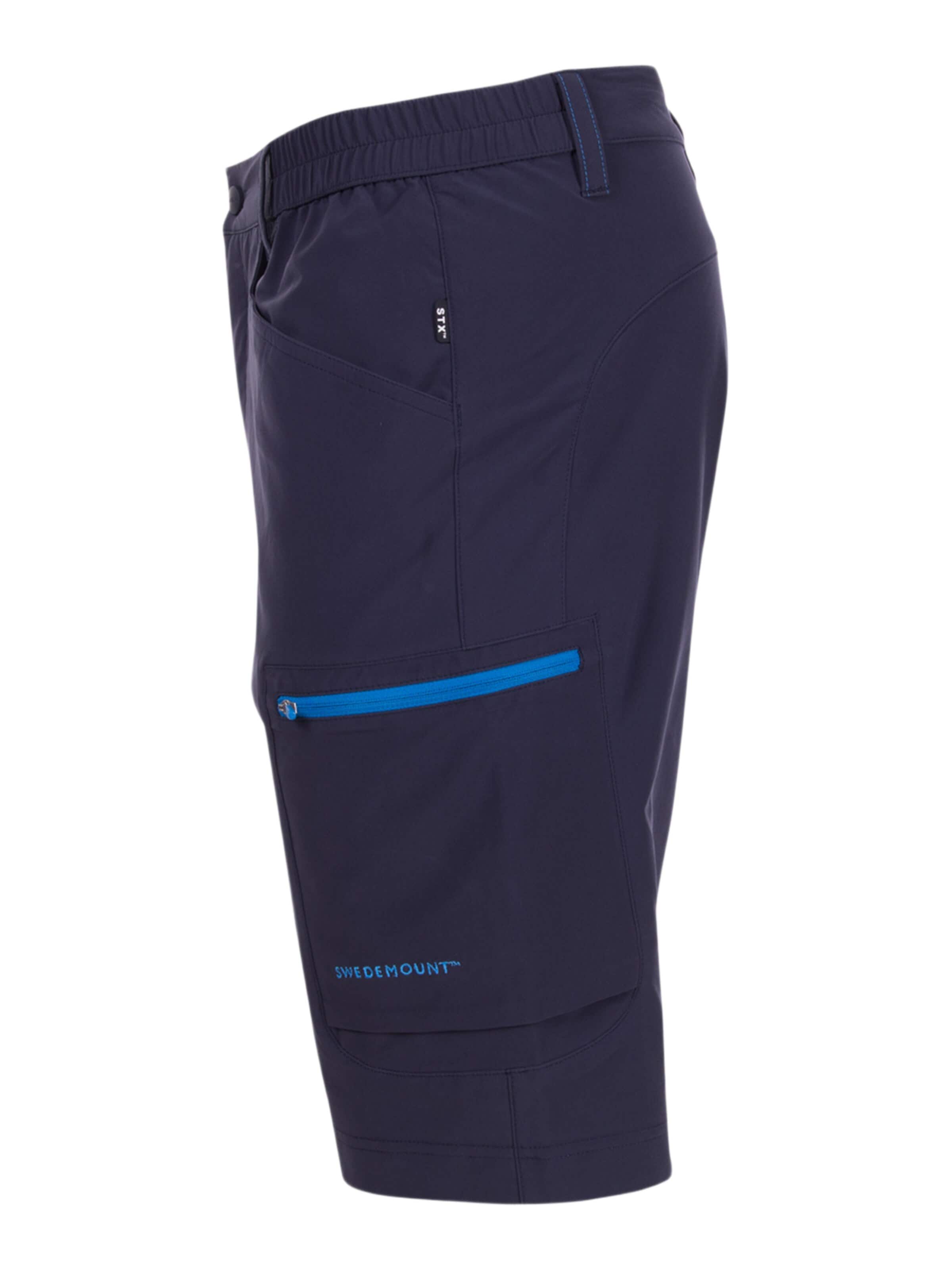 SWEDEMOUNT Regular Outdoorbroek 'Glittertind' in Blauw