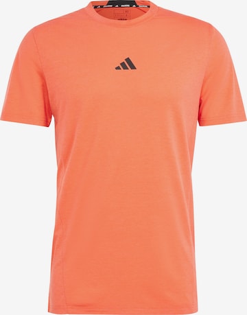 ADIDAS PERFORMANCE Performance Shirt 'Designed for Training' in Red: front