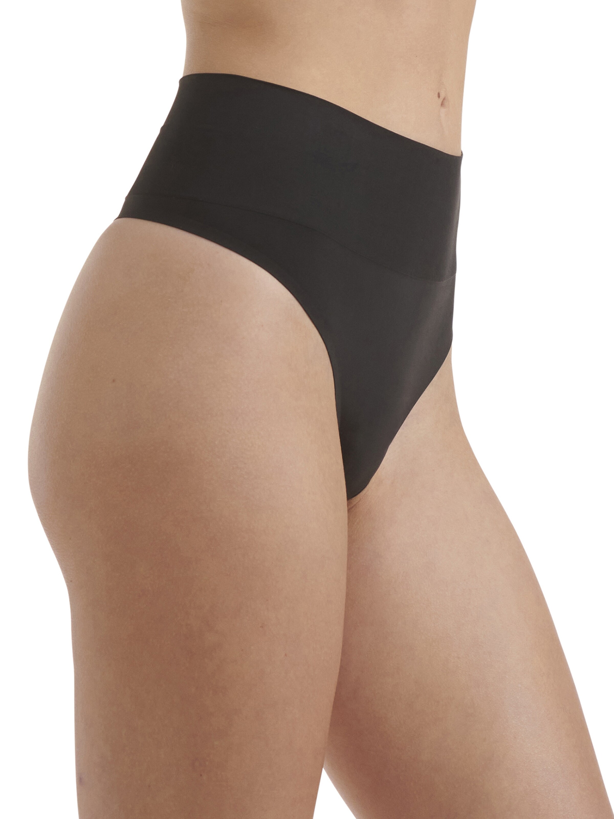 Wolford Tanga ' High Waist Thong ' in Schwarz