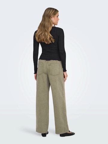 juoda ONLY Marškinėliai 'ONLTENNA'