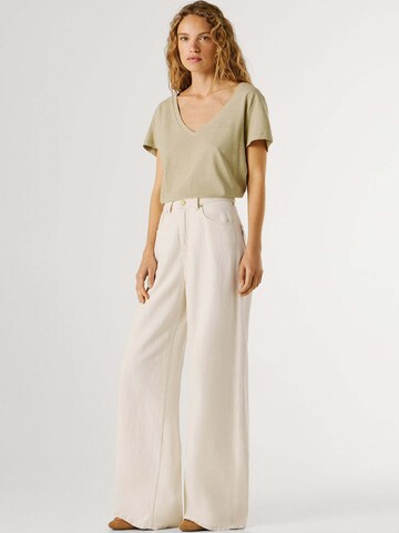 Pepe Jeans Wide Leg Jeans 'Jaimy' in Weiß