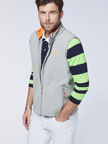 Polo Sylt Vest in Grey