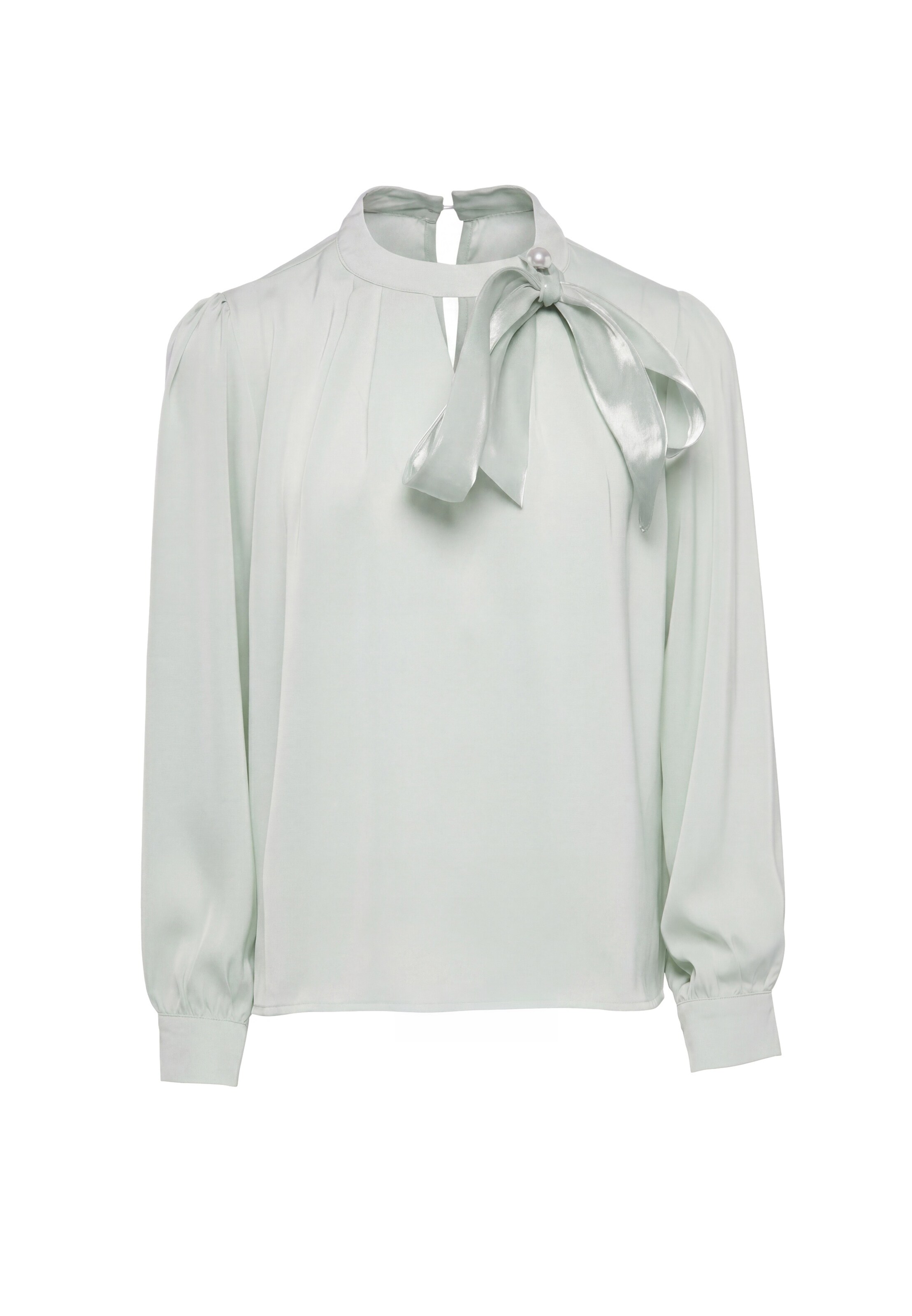 usha BLACK LABEL Blusa en S en verde claro, Vista del producto