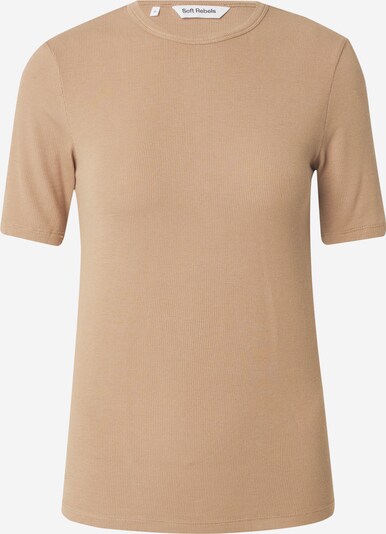 Marškinėliai 'Fenja' iš Soft Rebels, spalva – šviesiai ruda, Prekių apžvalga