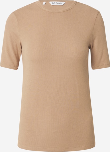 Soft Rebels T-shirt 'Fenja' i ljusbrun, Produktvy