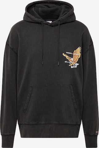 Tommy Jeans Sweatshirt 'Eagle' in Schwarz: predná strana
