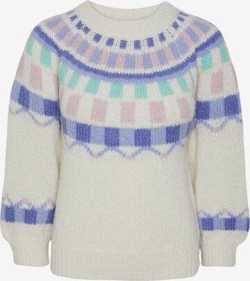 PIECES Sweater 'Sinta' in Beige: front