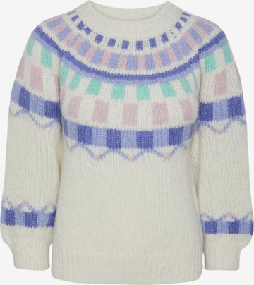 PIECES Sweater 'SINTA' in Beige: front