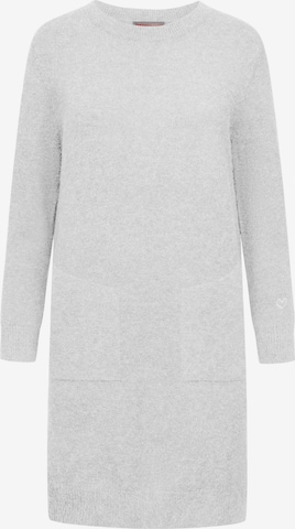 Frieda & Freddies NY Strickkleid in Grau: Vorderseite