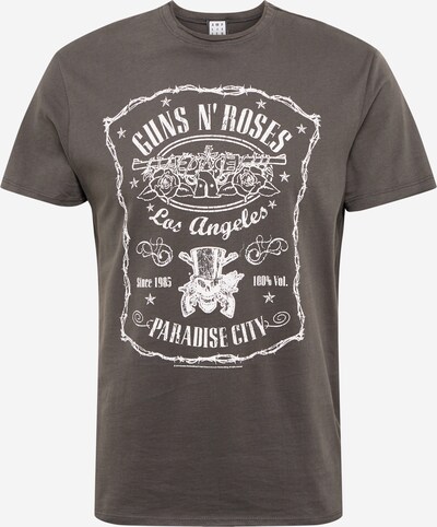 Maglietta 'GUNS N ROSES' AMPLIFIED di colore grigio scuro / bianco, Visualizzazione prodotti
