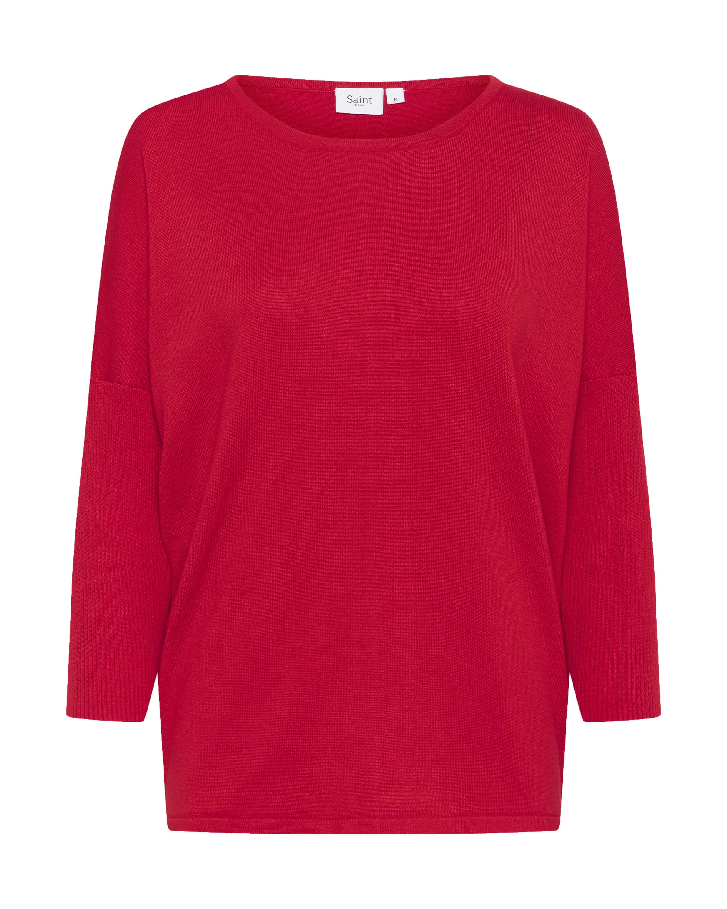 SAINT TROPEZ Pullover in Rot: Vorderseite