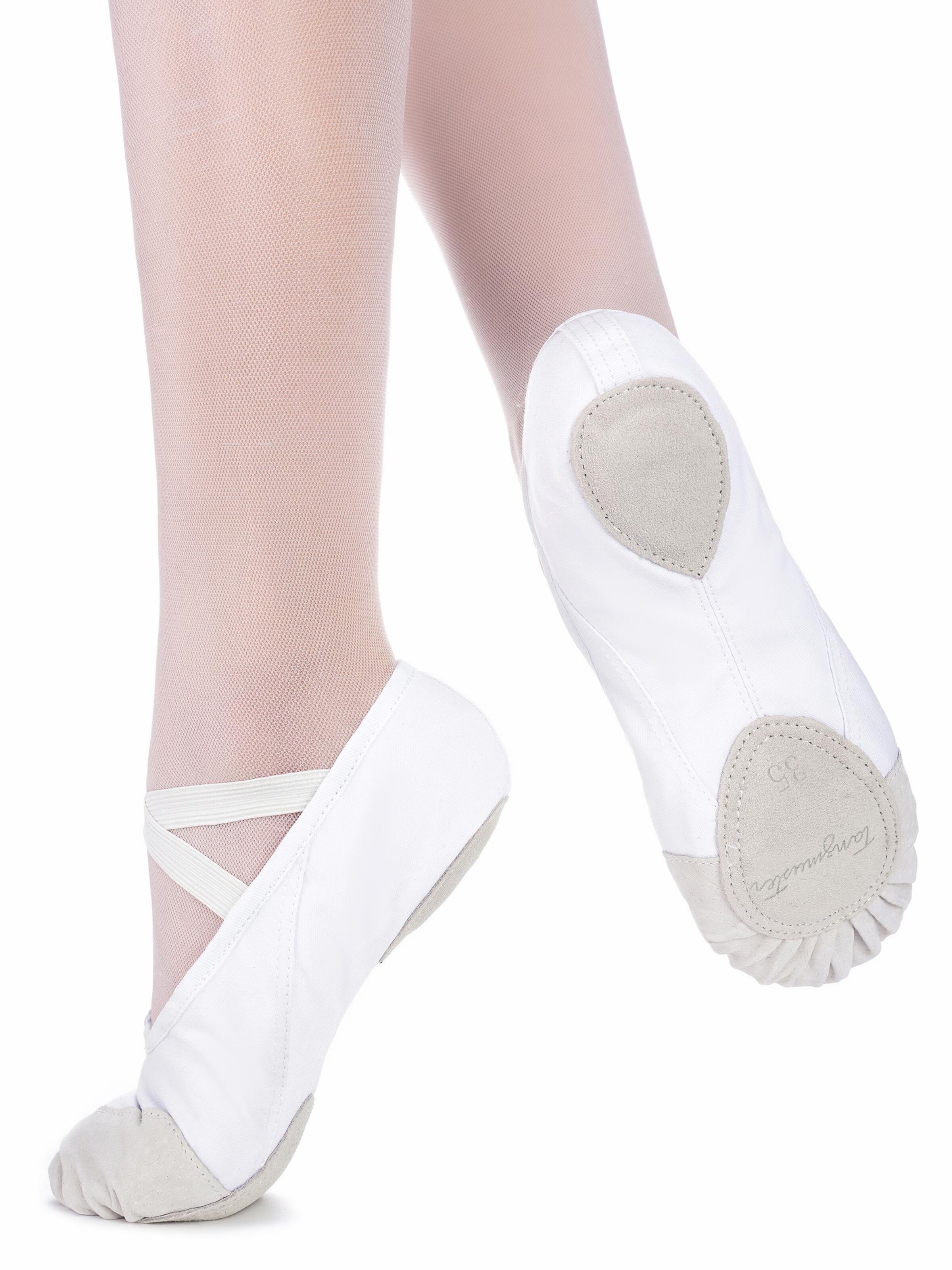 Tanzmuster Athletic Shoes 'Robin' in White