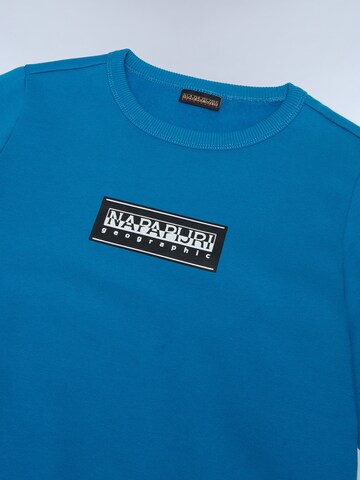 NAPAPIJRI Sweatshirt 'K B-CHAMOIS' in Blue