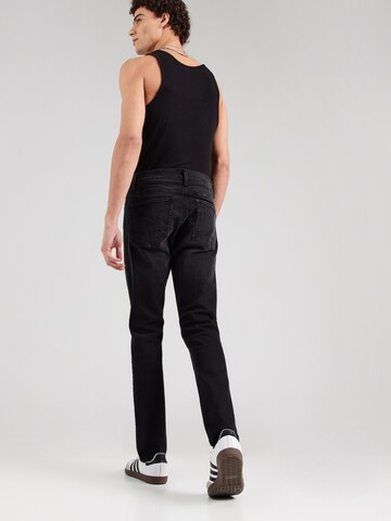 G-STAR Szabványos Farmer '3301' - fekete: hátul