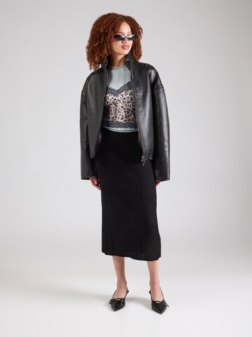 OBJECT - Falda 'OBJESTER' en negro