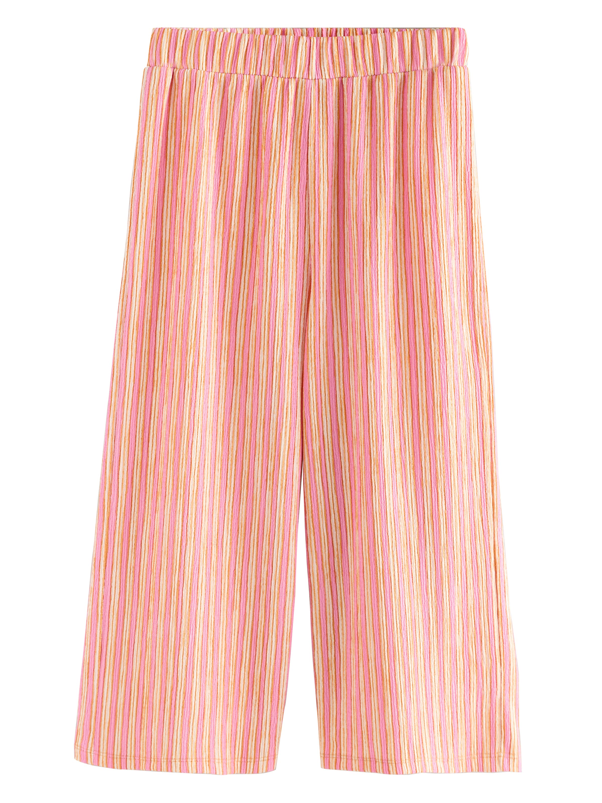 Next Широки крачоли Панталон в розово: отпред