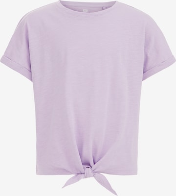 WE Fashion Tričko – fialová: přední strana