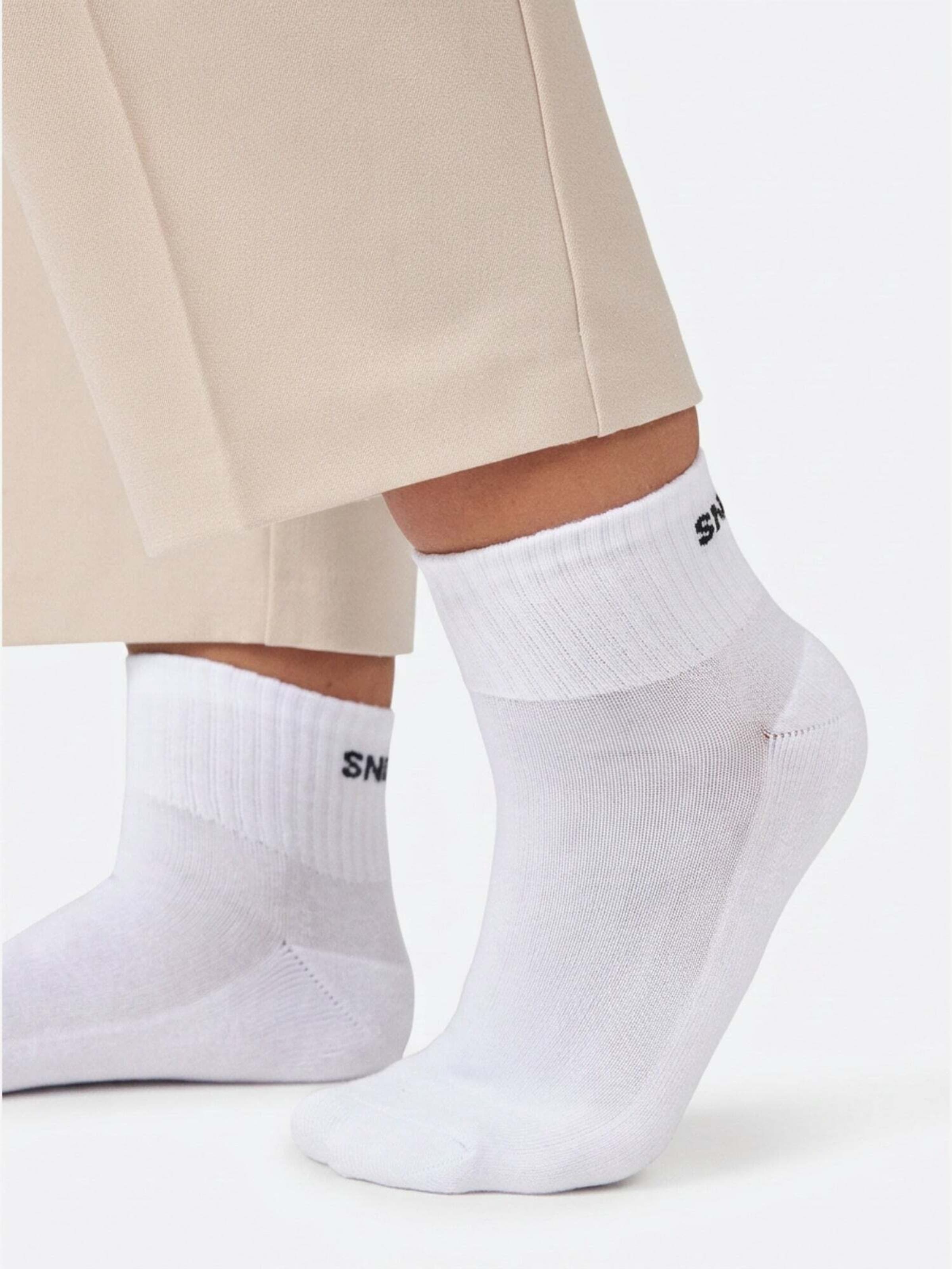 SNOCKS Ankle Socks in Black