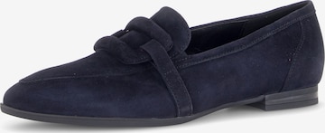 GABOR Classic Flats in Blue: front