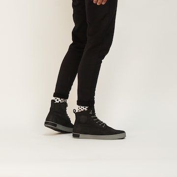 BLACKSTONE Sneakers hoog in Blauw