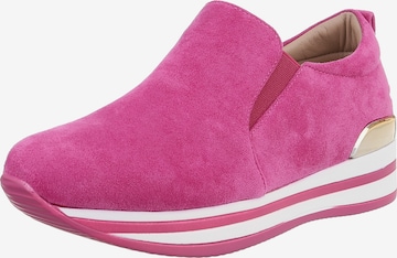 Ital-Design Slip-Ons in Pink: front