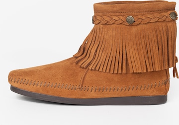 MinnetonkaČizmice - smeđa boja: prednji dio