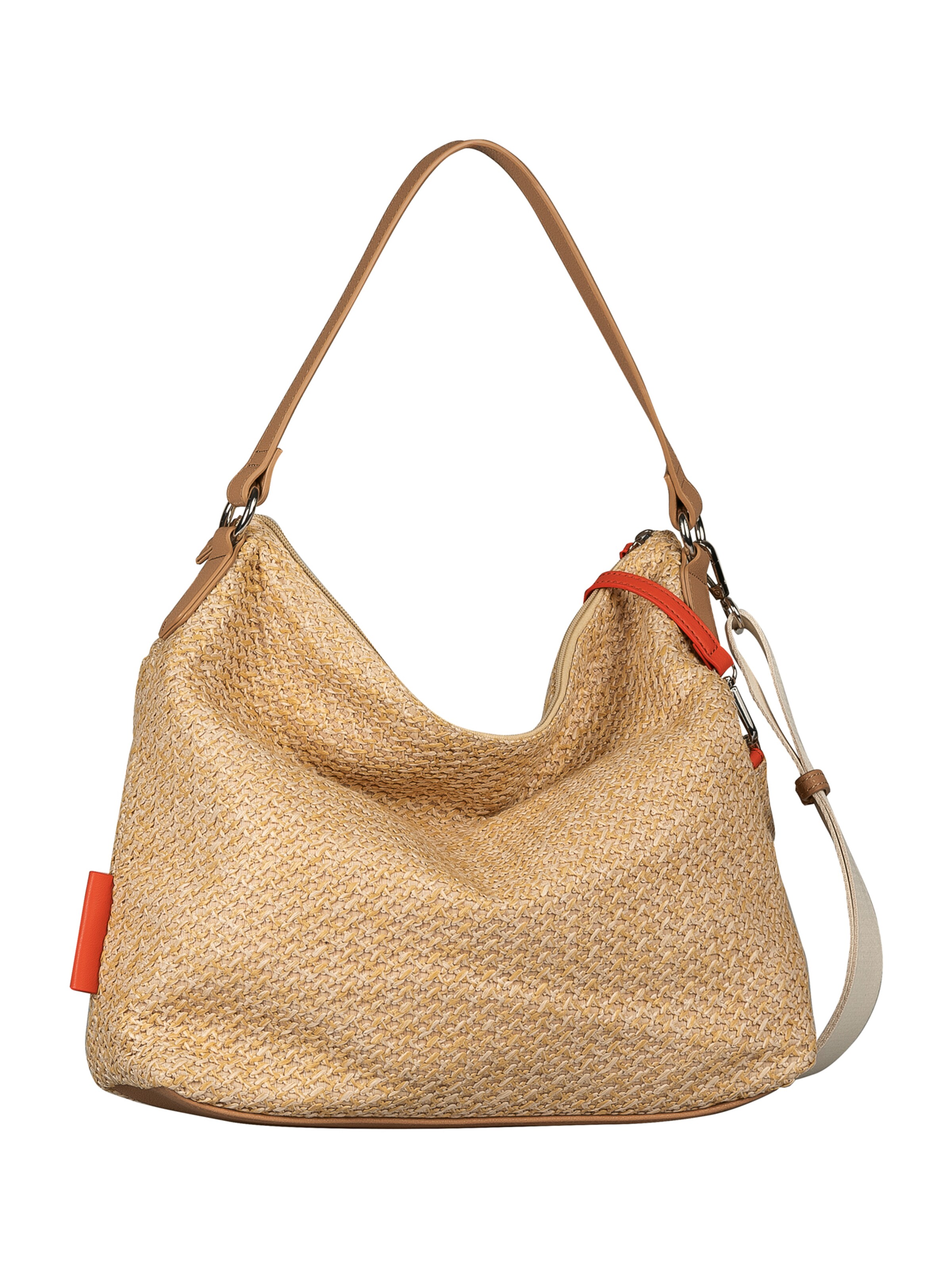 TOM TAILOR Skuldertaske 'Vanya' i beige