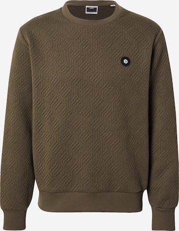 JACK & JONES Sweatshirt 'JCOGEO' in Grün: Vorderseite
