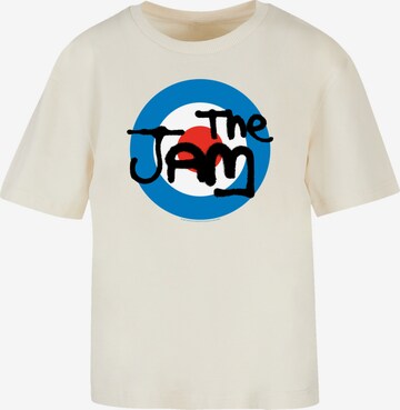 T-shirt 'The Jam' F4NT4STIC en beige : devant